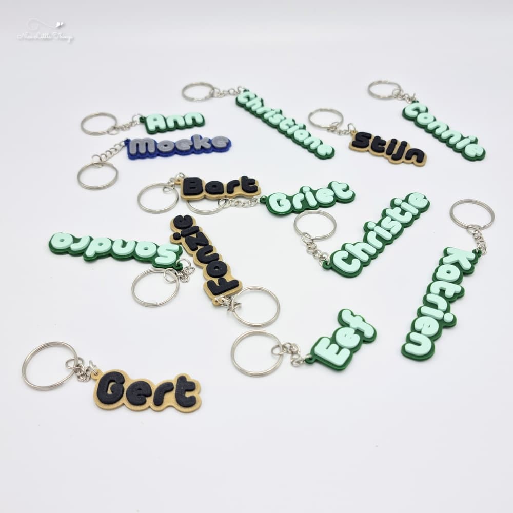 Schlüsselanhänger mit Namen