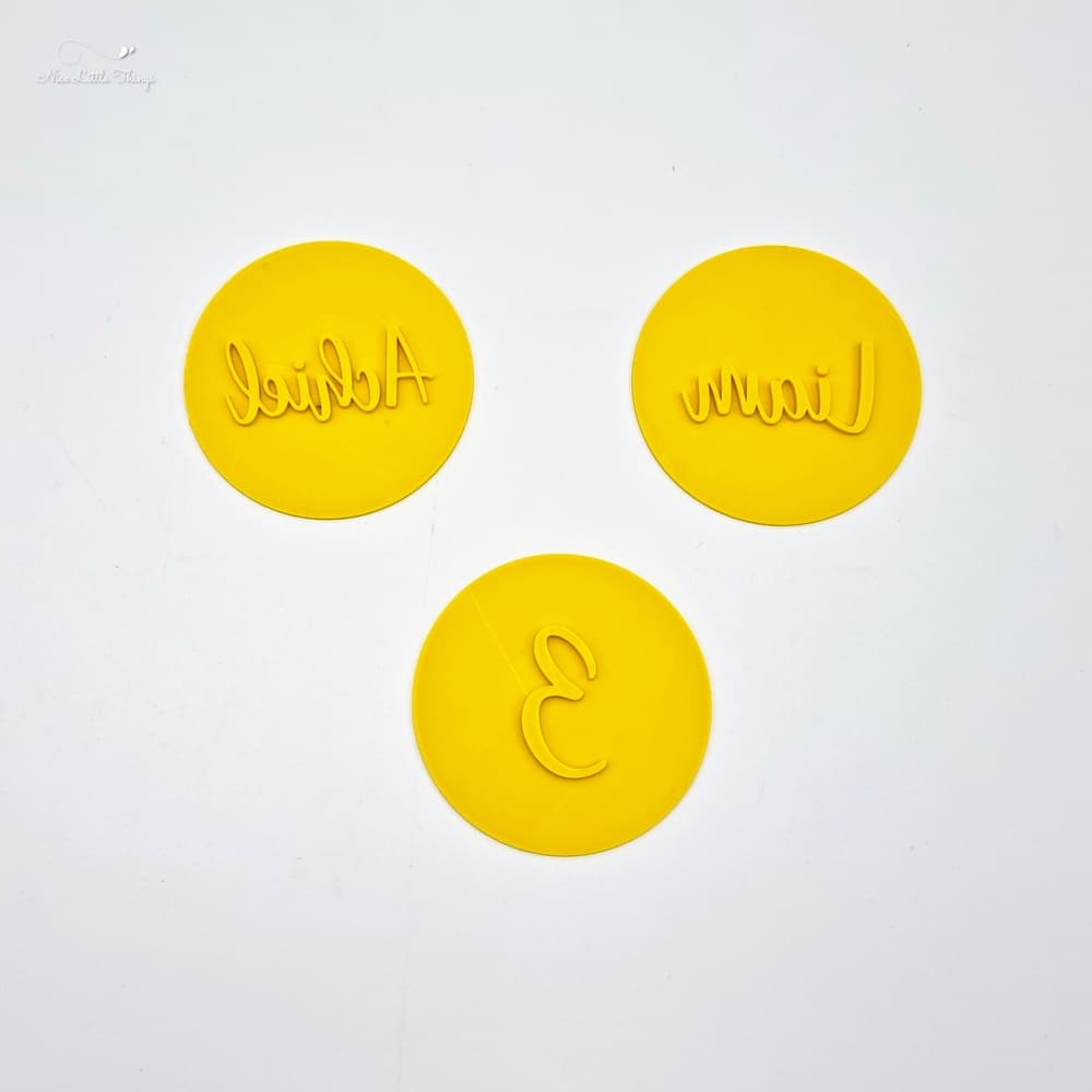 Keksstempel mit Name