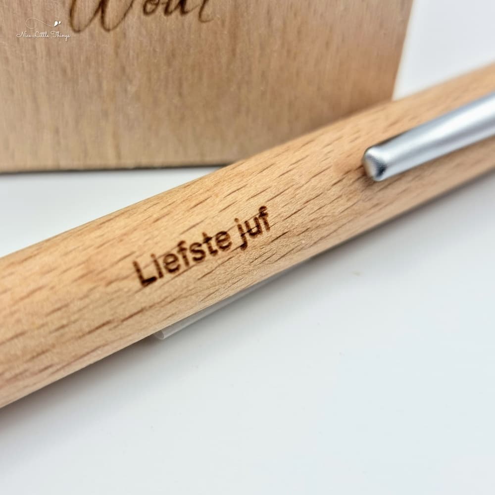gravierter Stift