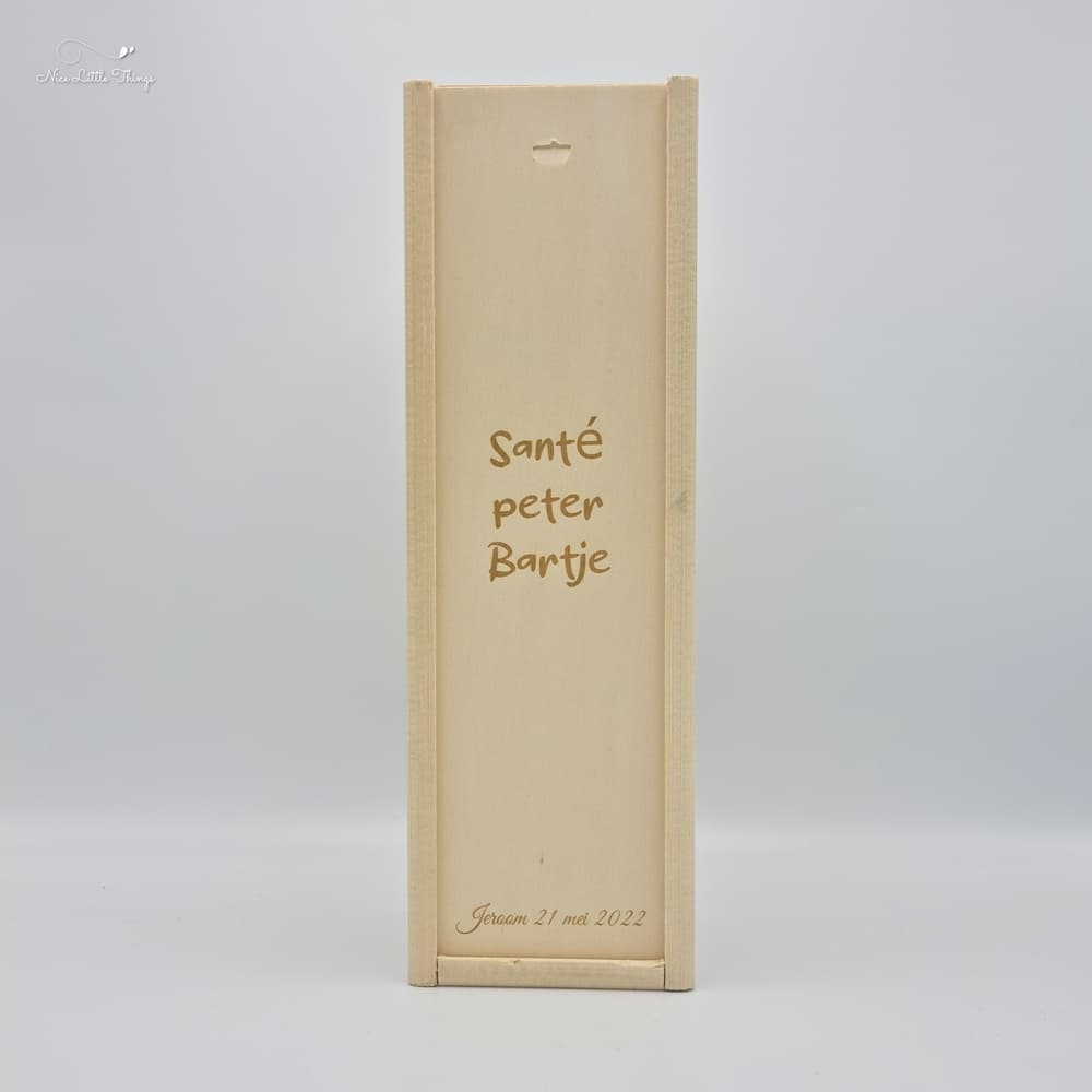 Weinkiste Solo, eigenes Design