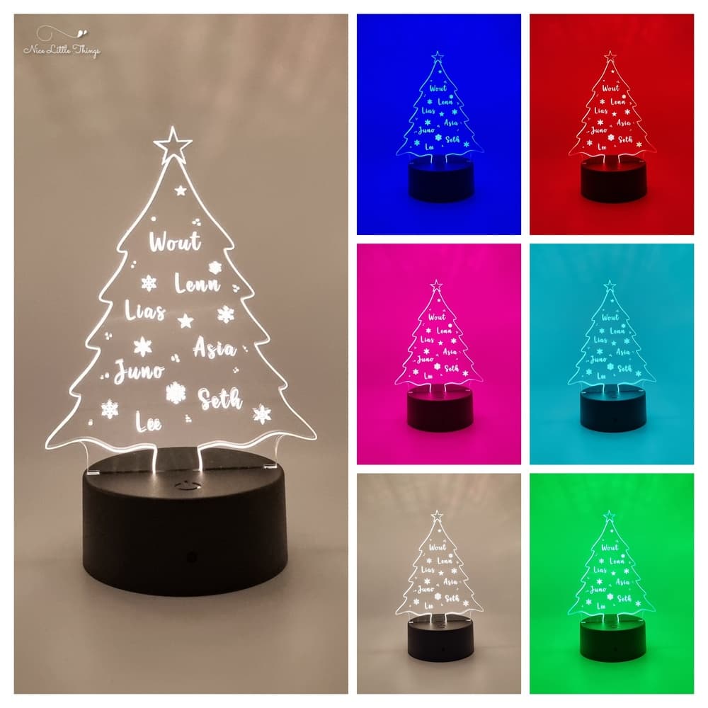 RGB LED Lampe Weihnachten