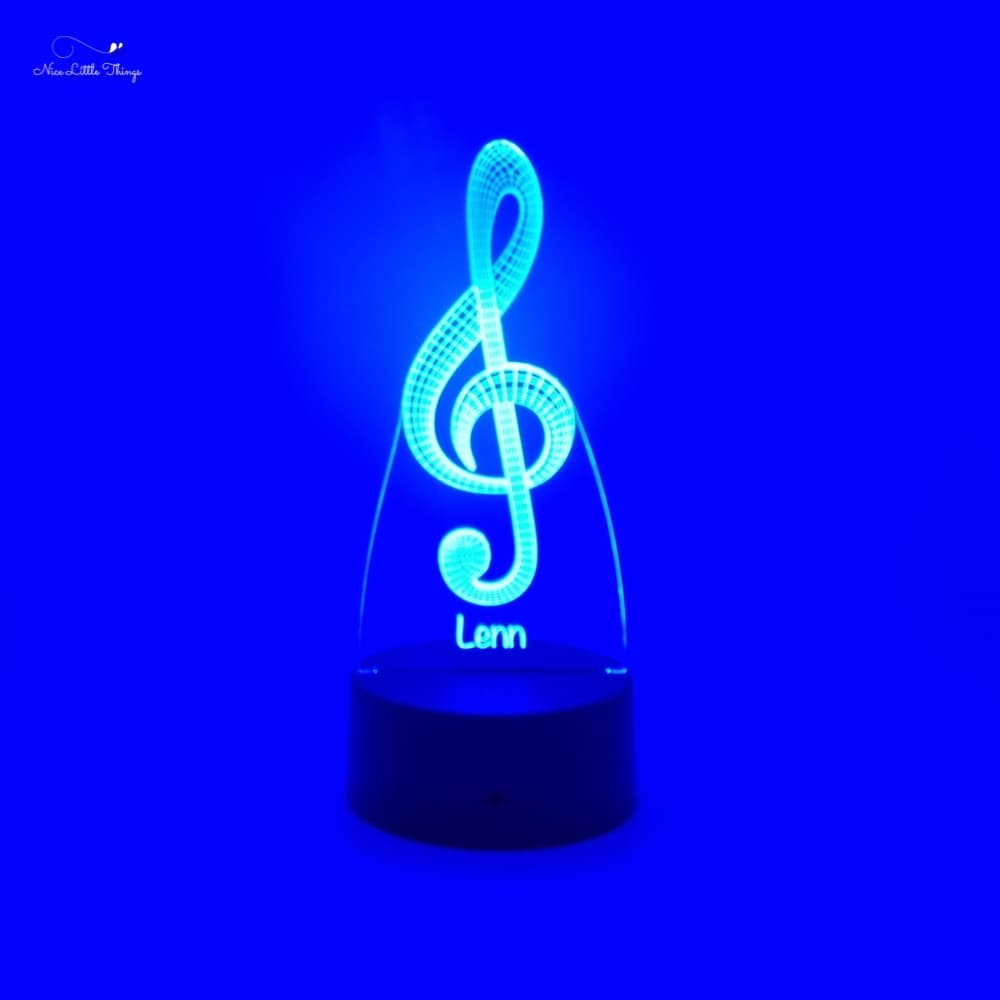 RGB-LED-Lampe Musiknote