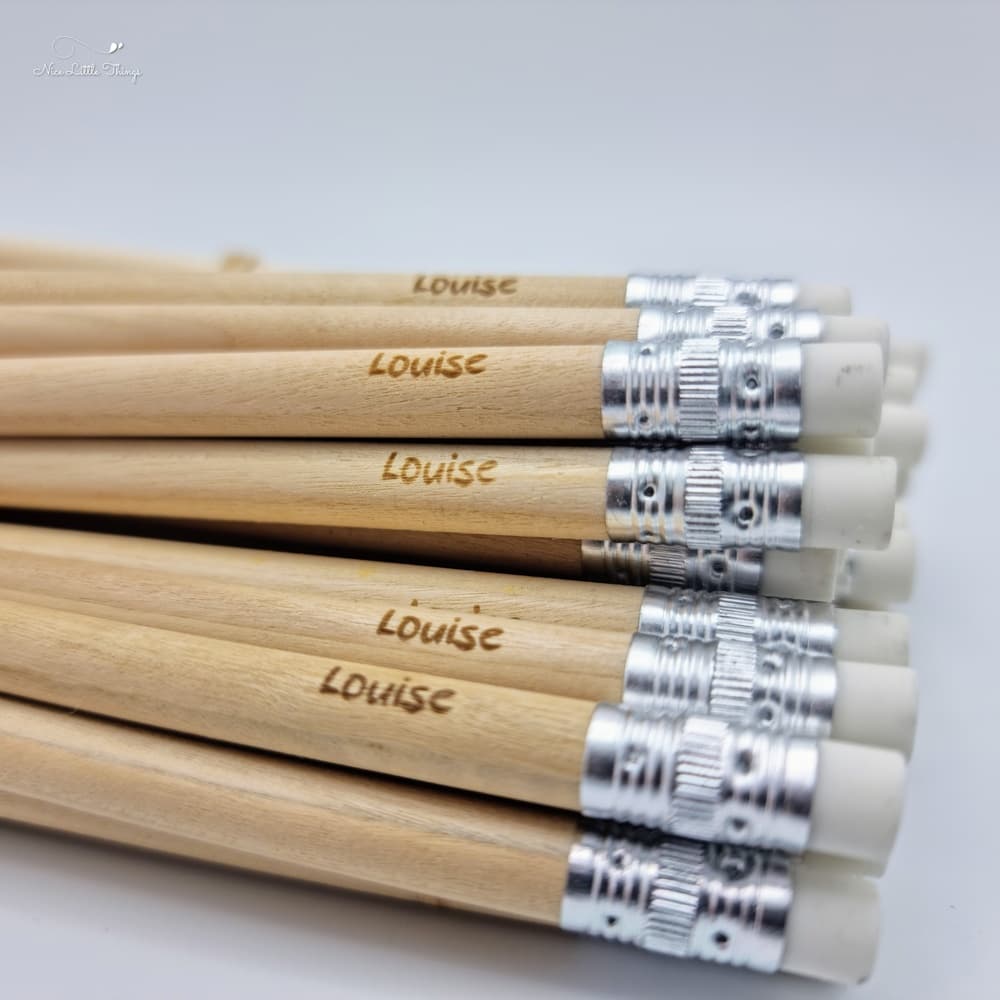 Set personalisierter Bleistifte