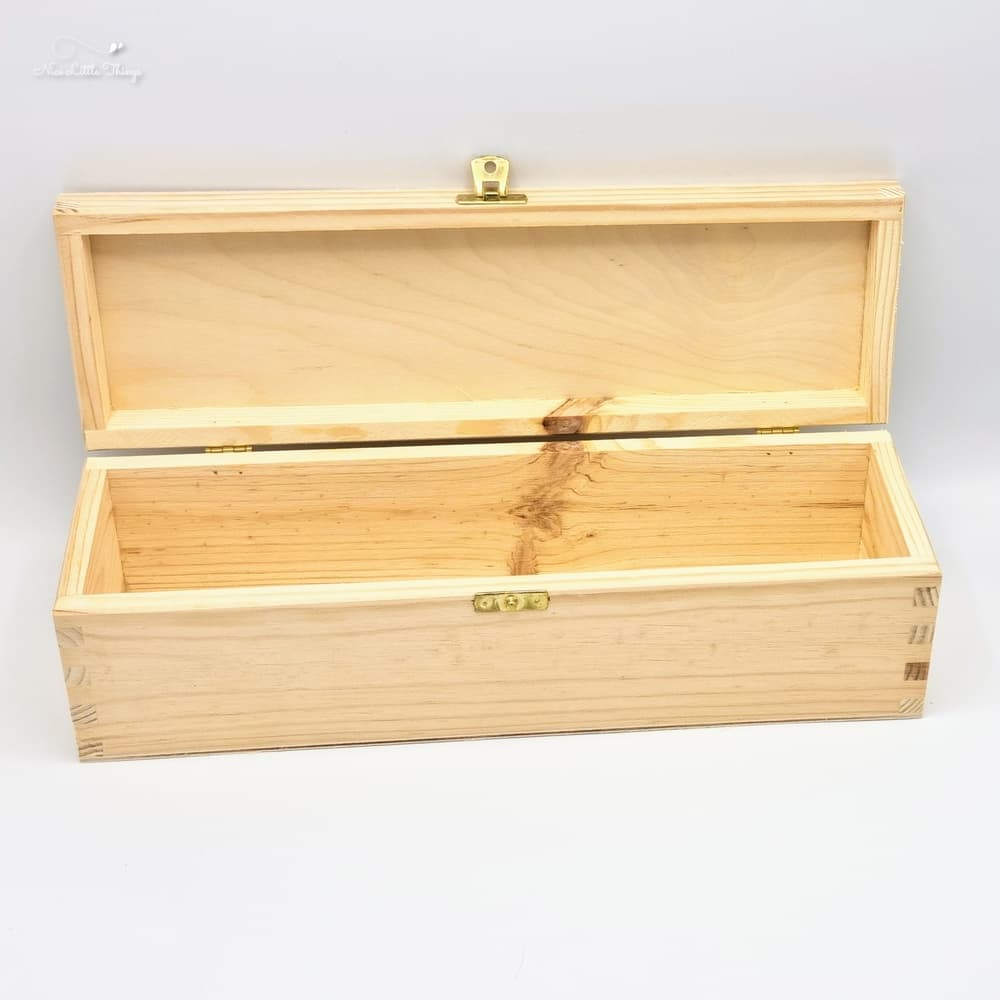 Weinkiste solo mit Schloss