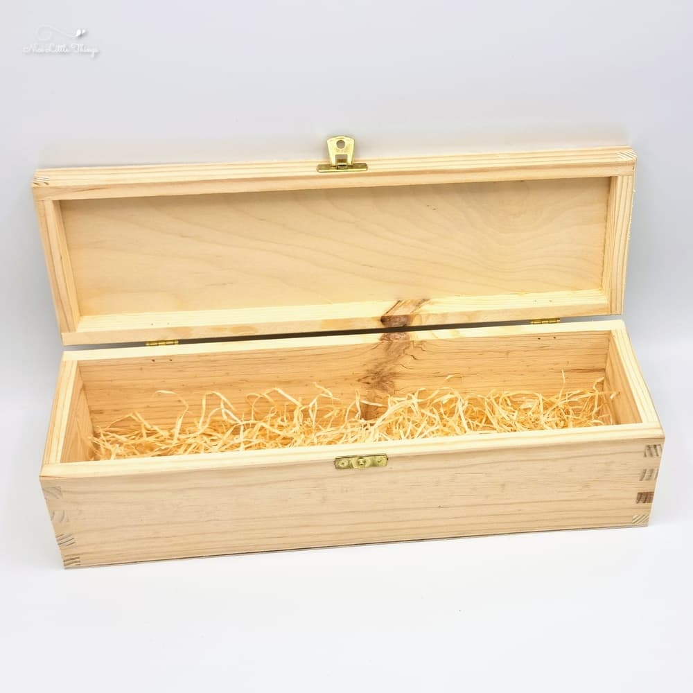 Weinkiste solo mit Schloss