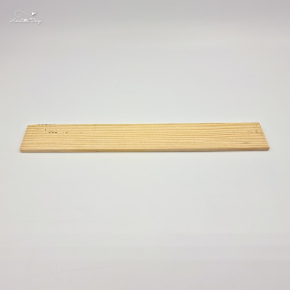 Hölzernes Lineal