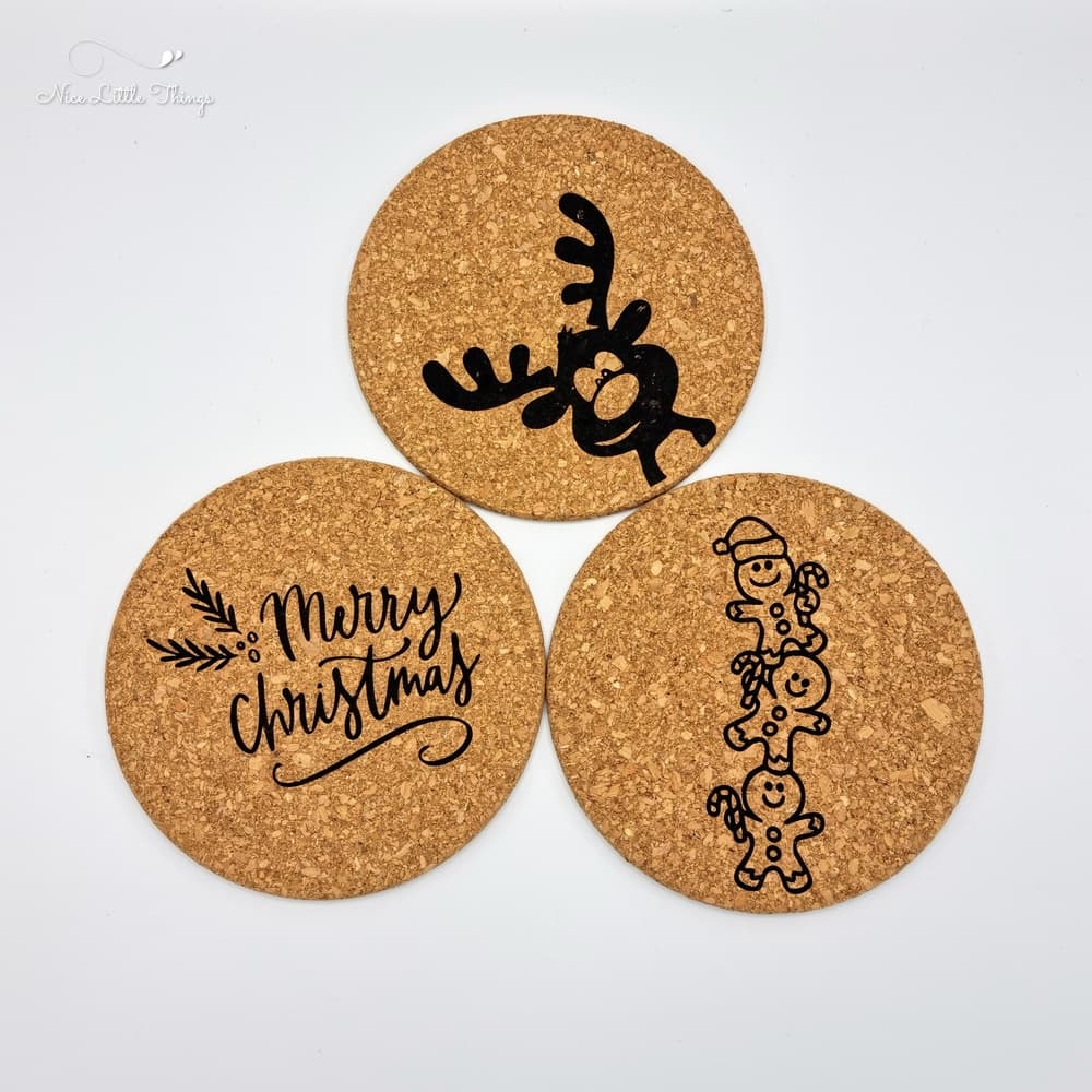 Pfannenuntersetzer Weihnachten