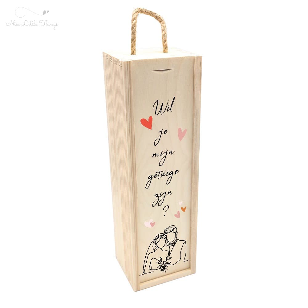 Weinkiste „Willst du mein Trauzeuge sein?“